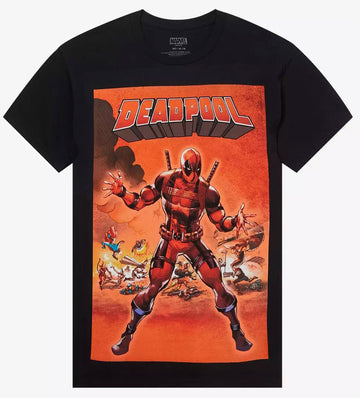 Deadpool & Wolverine Mens T-Shirt - Deadpool Secret Wars 8 Homage Image