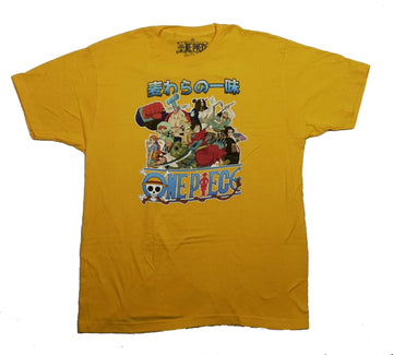 One Piece Mens T-Shirt - Giant Group Unfer Kanji Logo