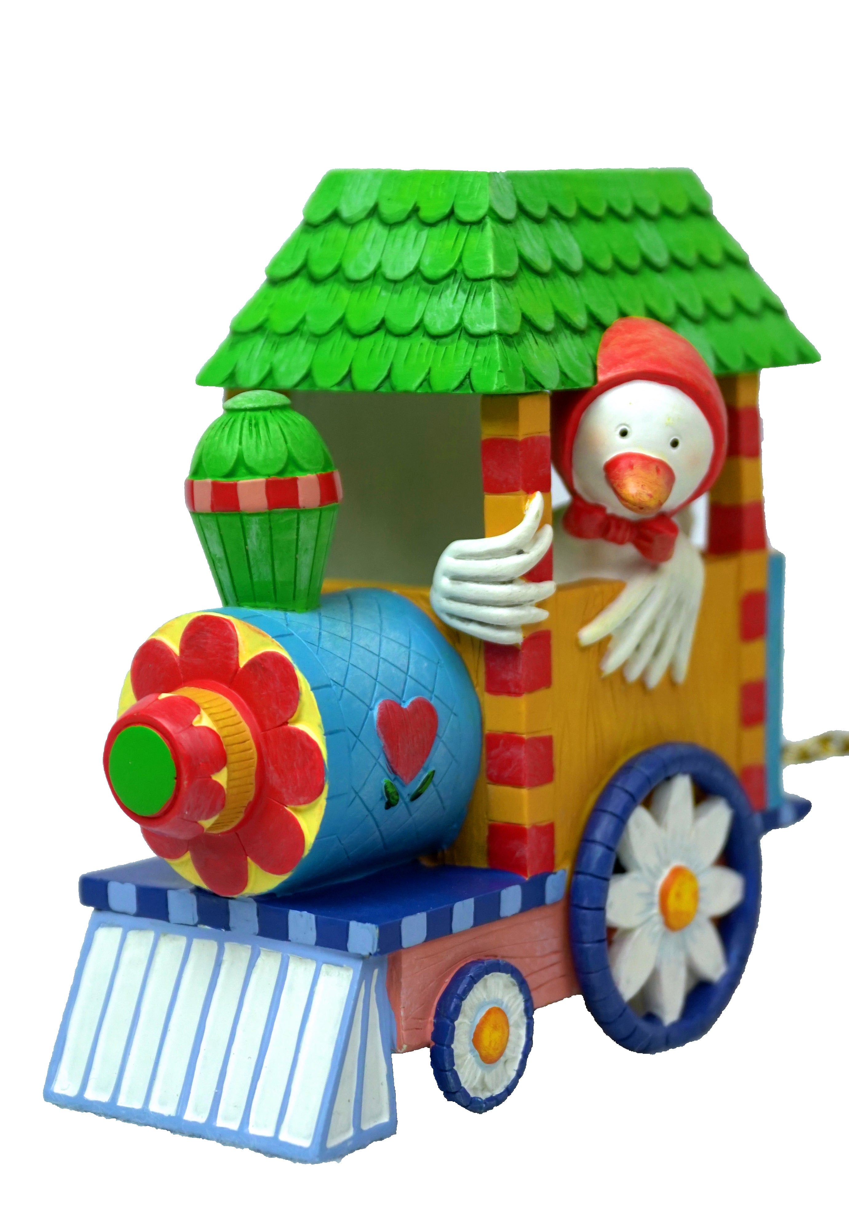 San Francisco Music Box Company Mother Goose Train Plays Playmates