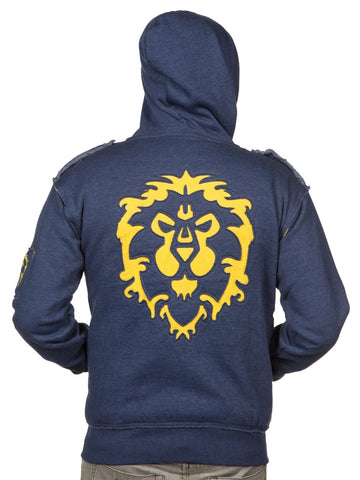 World of Warcraft Mens Hoodie Sweatshirt - Champion of The Alliance