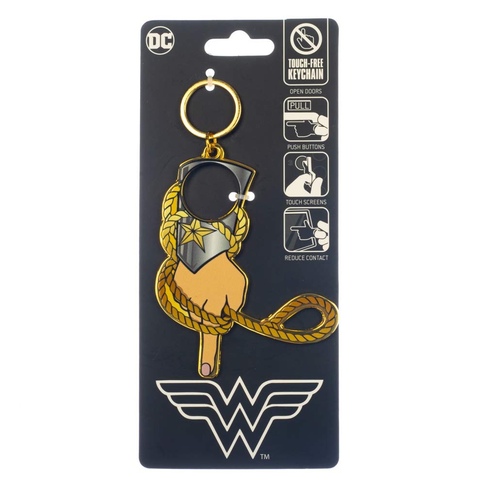 Wonder Woman Touch Free Keychain