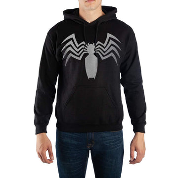 Marvel Venom Logo Hooded Sweatshirt-Classic Costume Front