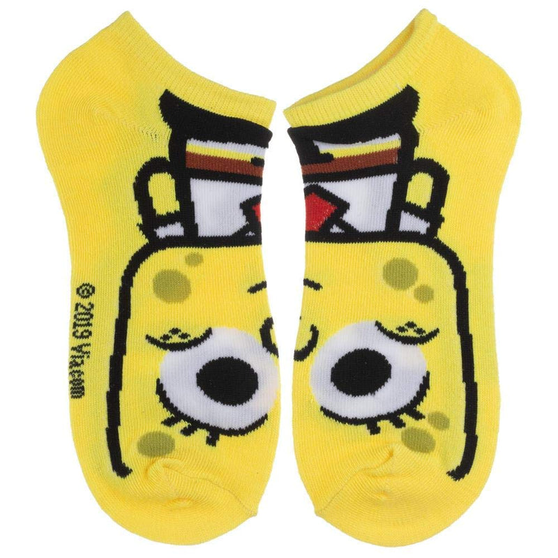 SpongeBob SquarePants Juniors' Ankle Sock - 3-Pack