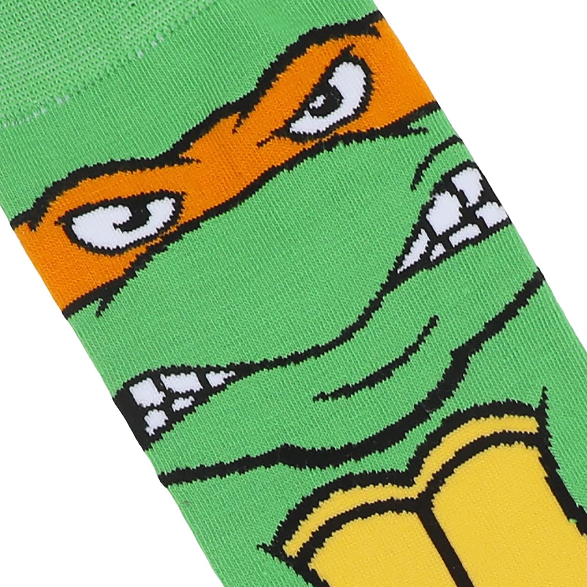 Bioworld Teenage Mutant Ninja Turtles Animigos Men’s Crew Socks