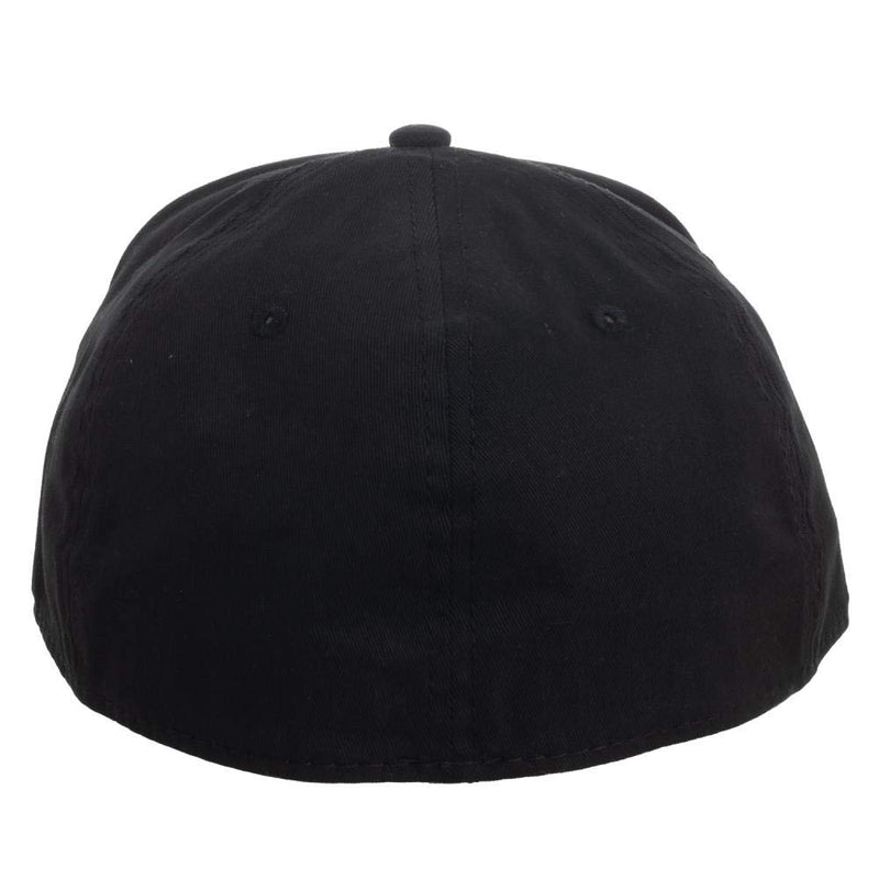 Batman Comic Book Superhero Flex Fit Black Logo Hat