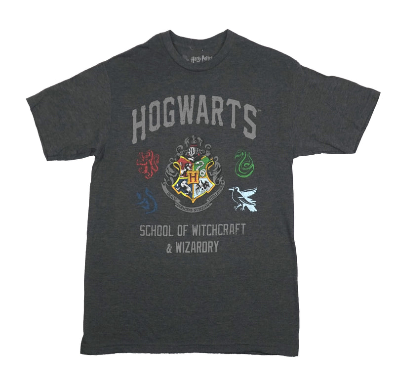 Harry Potter Mens T-Shirt - Hogwarts School of Witchcraft & Wizardry