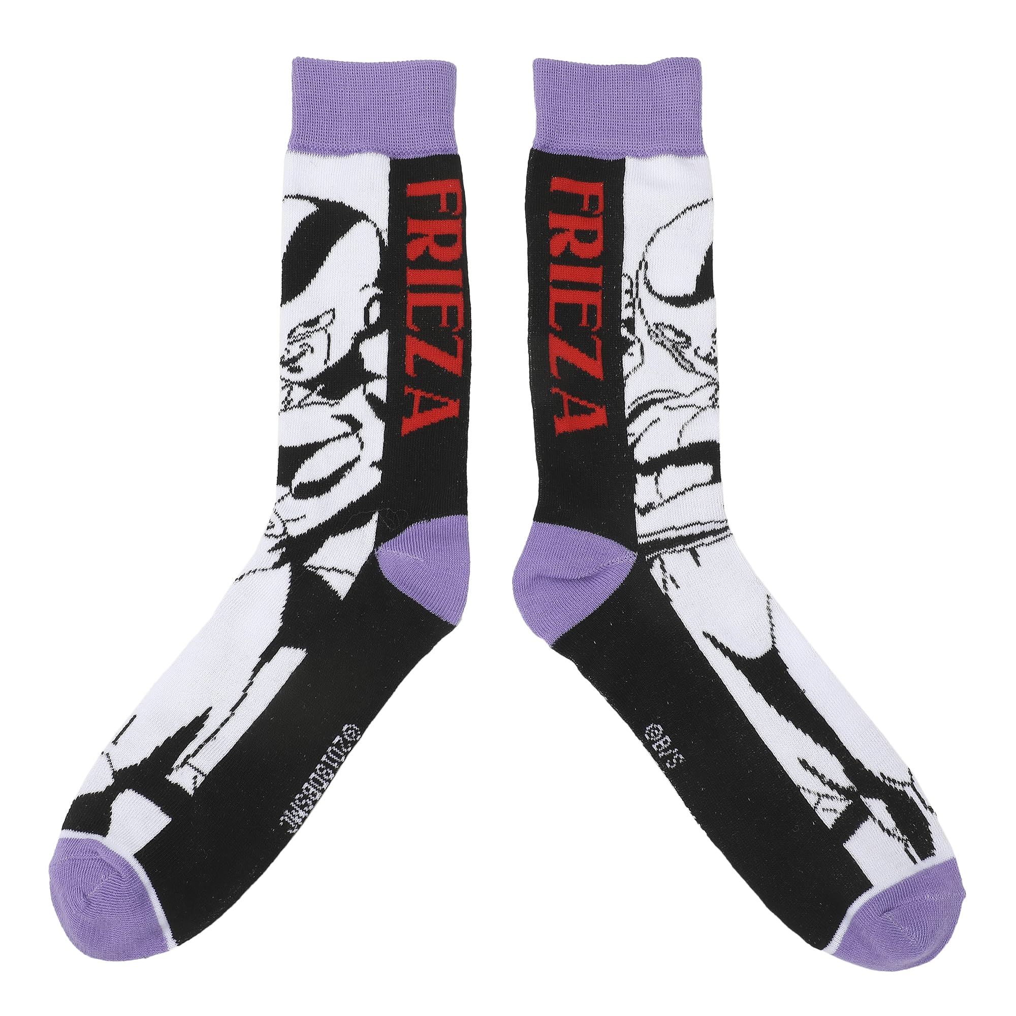 Bioworld Dragon Ball Anime Characters Adult 5-Pair Casual Crew Socks-OSFA