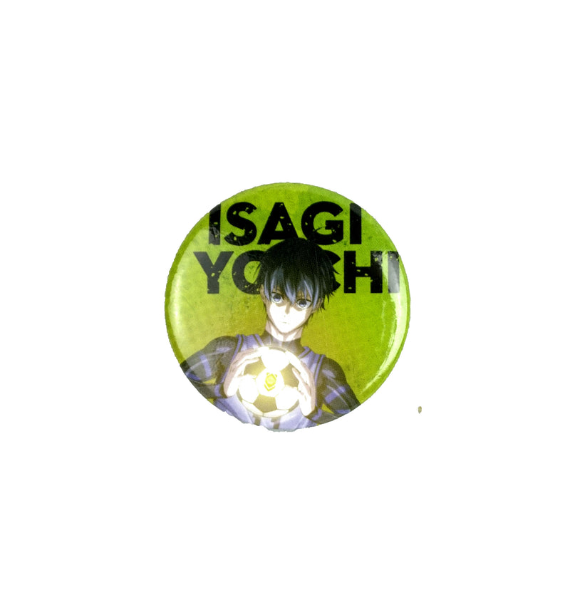 Ripple Junction Blue Lock Isagi Yoichi portrait 1.5 in green Button