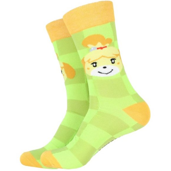 Animal Crossing New Horizons Men’s Character Crew Socks 6-Pack