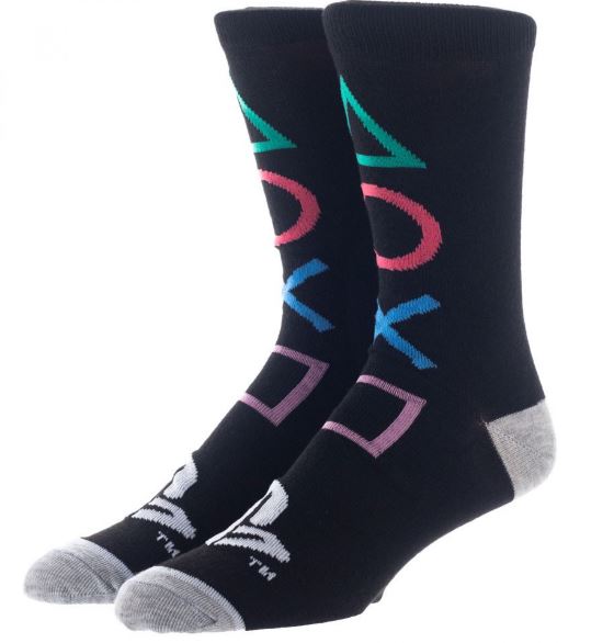 PlayStation Classic 3-Pair Pack of Crew Socks Box Set