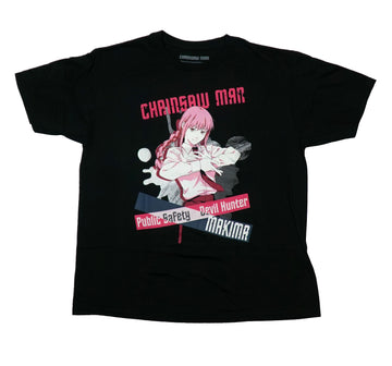 Chainsaw Man Mens T-Shirt - Makima Public Safety Devil Hunter