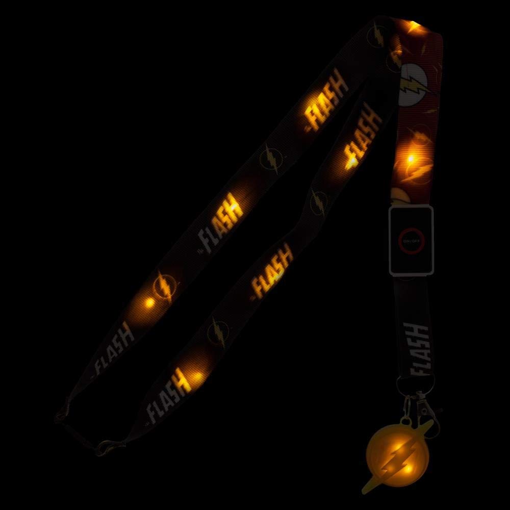 Flash LED Light Up Keychain Lanyard