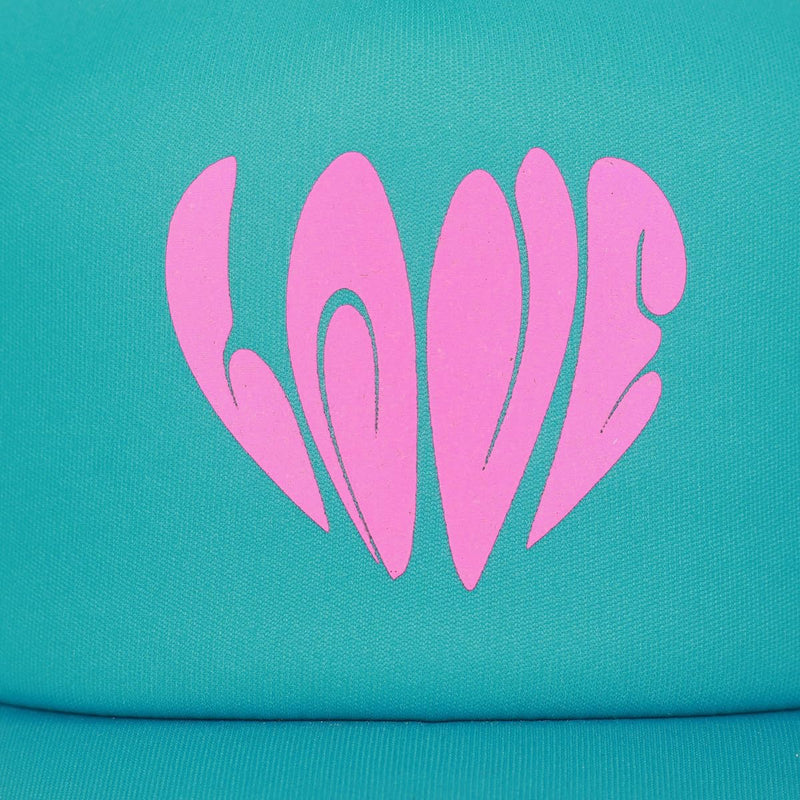 Valentine's Day Love Green Foam Trucker Hat