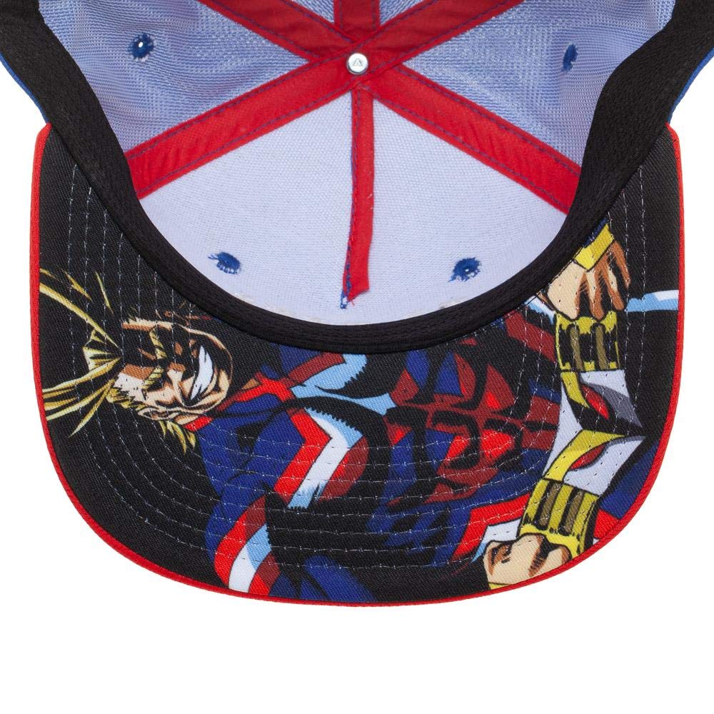 Bioworld My Hero Academia Colorblock Snapback Hat