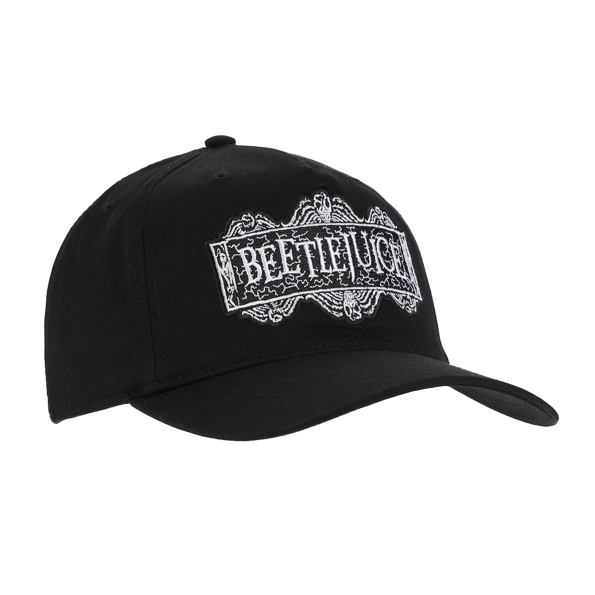 Bioworld Beetlejuice Movie Logo Black Snapback Hat