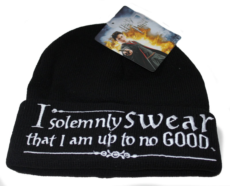 Harry Potter I solemnly Swear That I am Up To No Good Quote Beanie Winter Hat