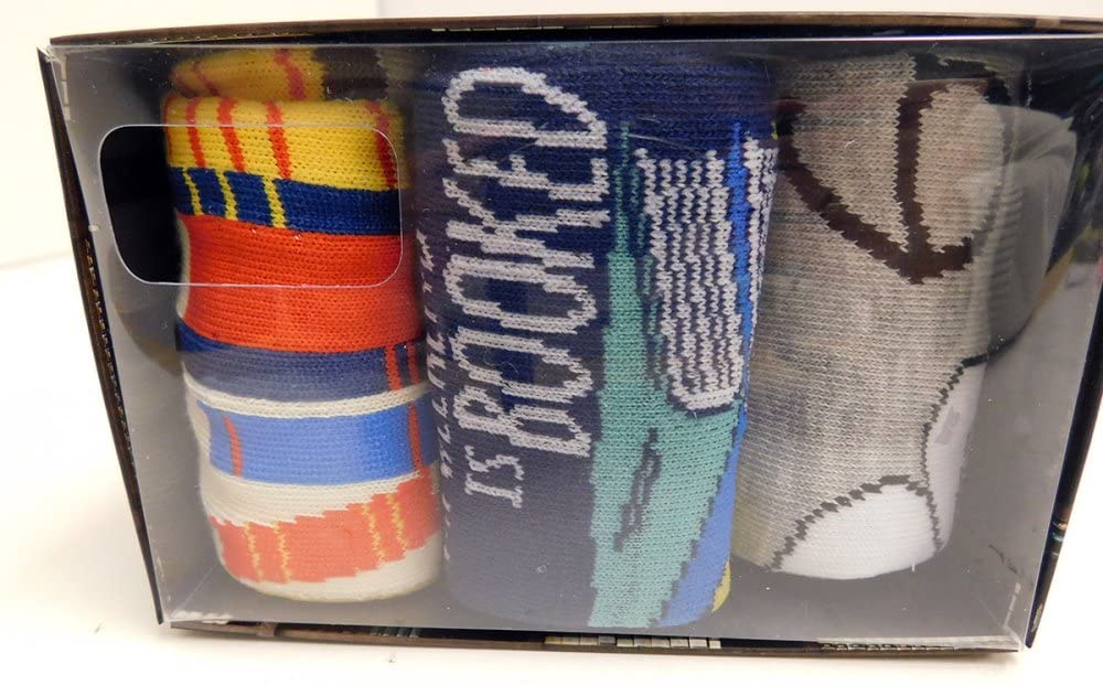 SmartyPants Crew Socks (3-Pack Box Set)