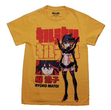 Kill La Kill Mens T-Shirt - Ryuko Matoi Standing In Lingerie