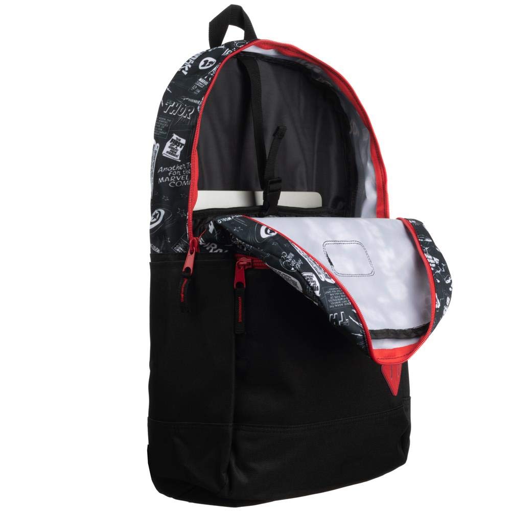 Marvel Comic Book Superhero Speech Bubble Tech Backpack