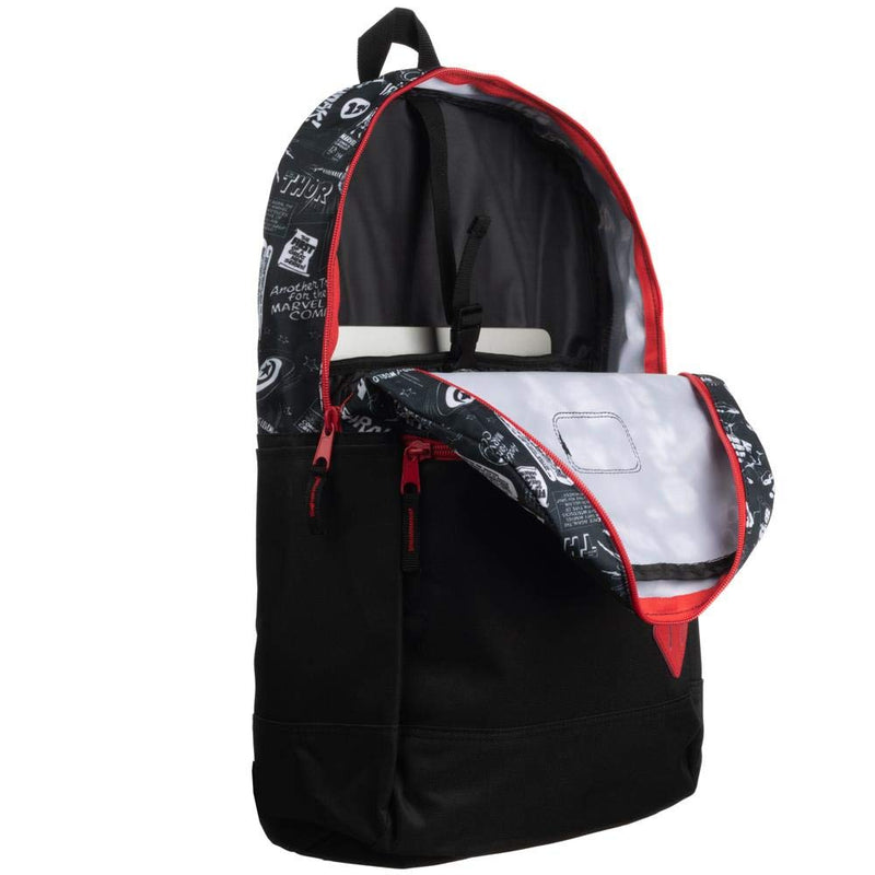 Marvel Comic Book Superhero Speech Bubble Tech Backpack