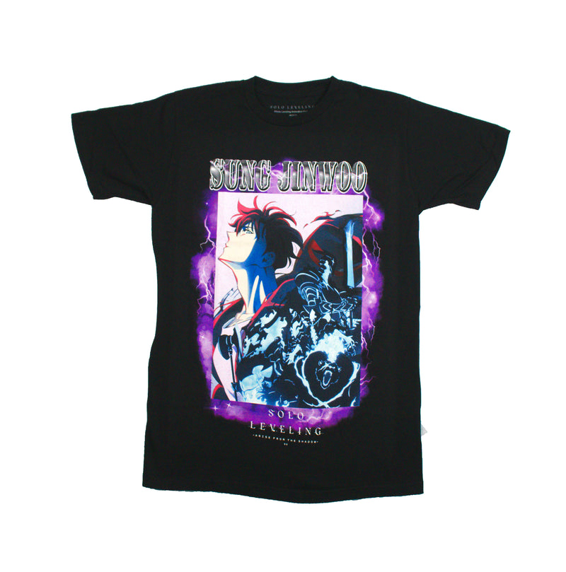 Solo Leveling Mens T-Shirt - Sung Jinwoo Arise From The Shadow