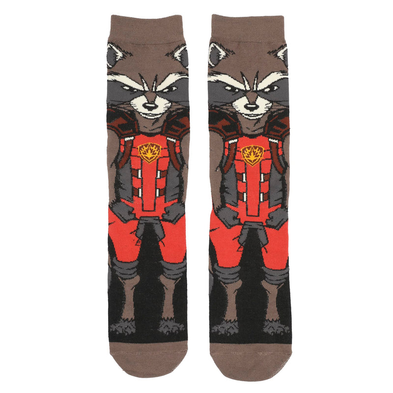 Bioworld Guardians Of The Galaxy 3-Pack Animigos Men's Crew Socks