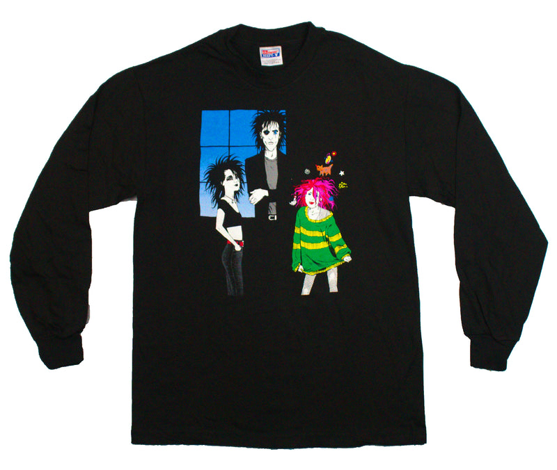 Graphitti Designs Sandman Long Sleeve 1990s NOS DEADSTOCK VINTAGE T-SHIRT