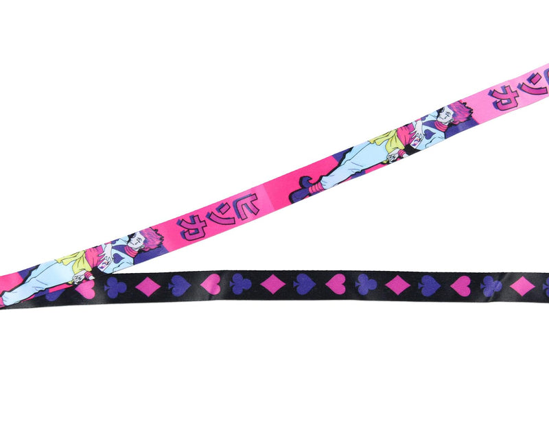 Hunter X Hunter Hisoka Morow ID Badge Holder Breakaway LanyardHisoka Katakana