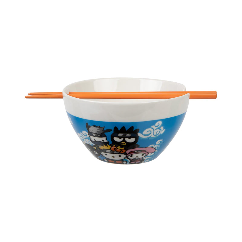 Naruto -Sanrio Collaboration 20 oz Ramen Bowl + Chopsticks