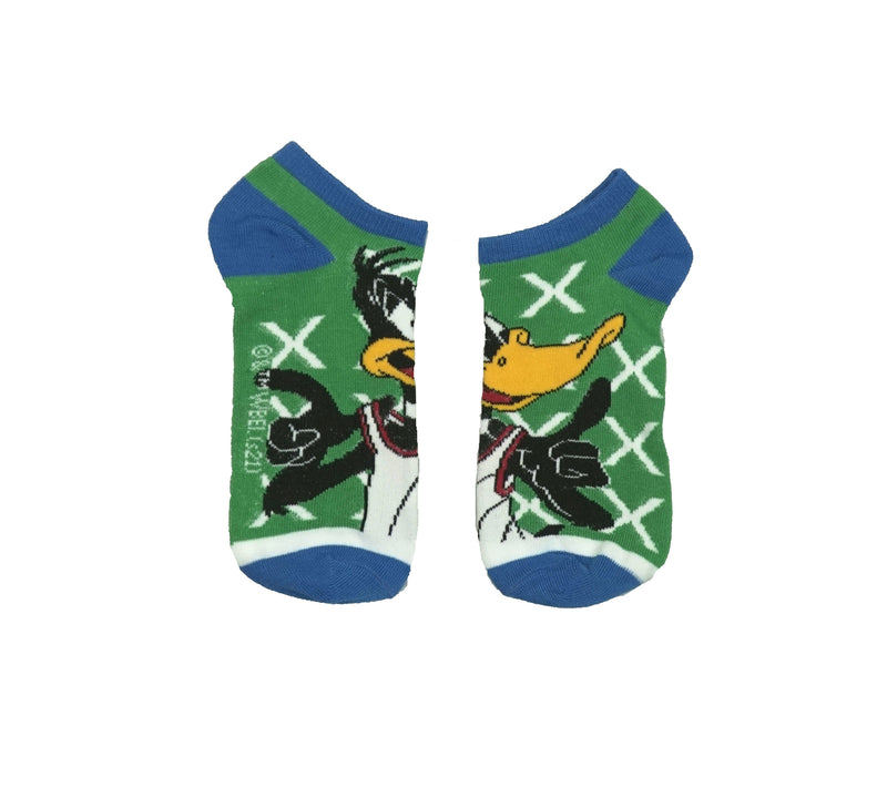 Bioworld Looney Tunes Space Jam Daffy Duck Men's ankle socks