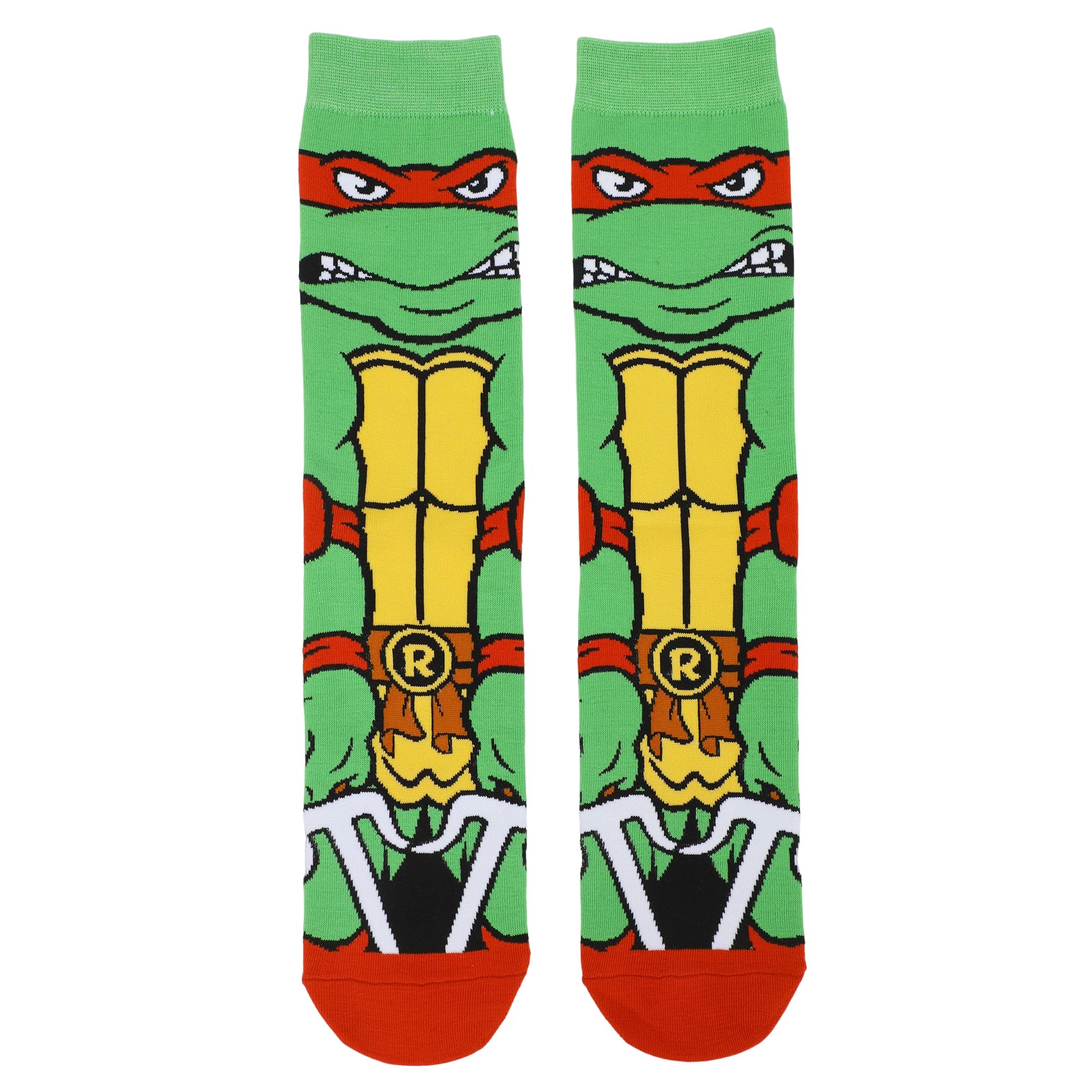 Bioworld Teenage Mutant Ninja Turtles Animigos Men’s Crew Socks