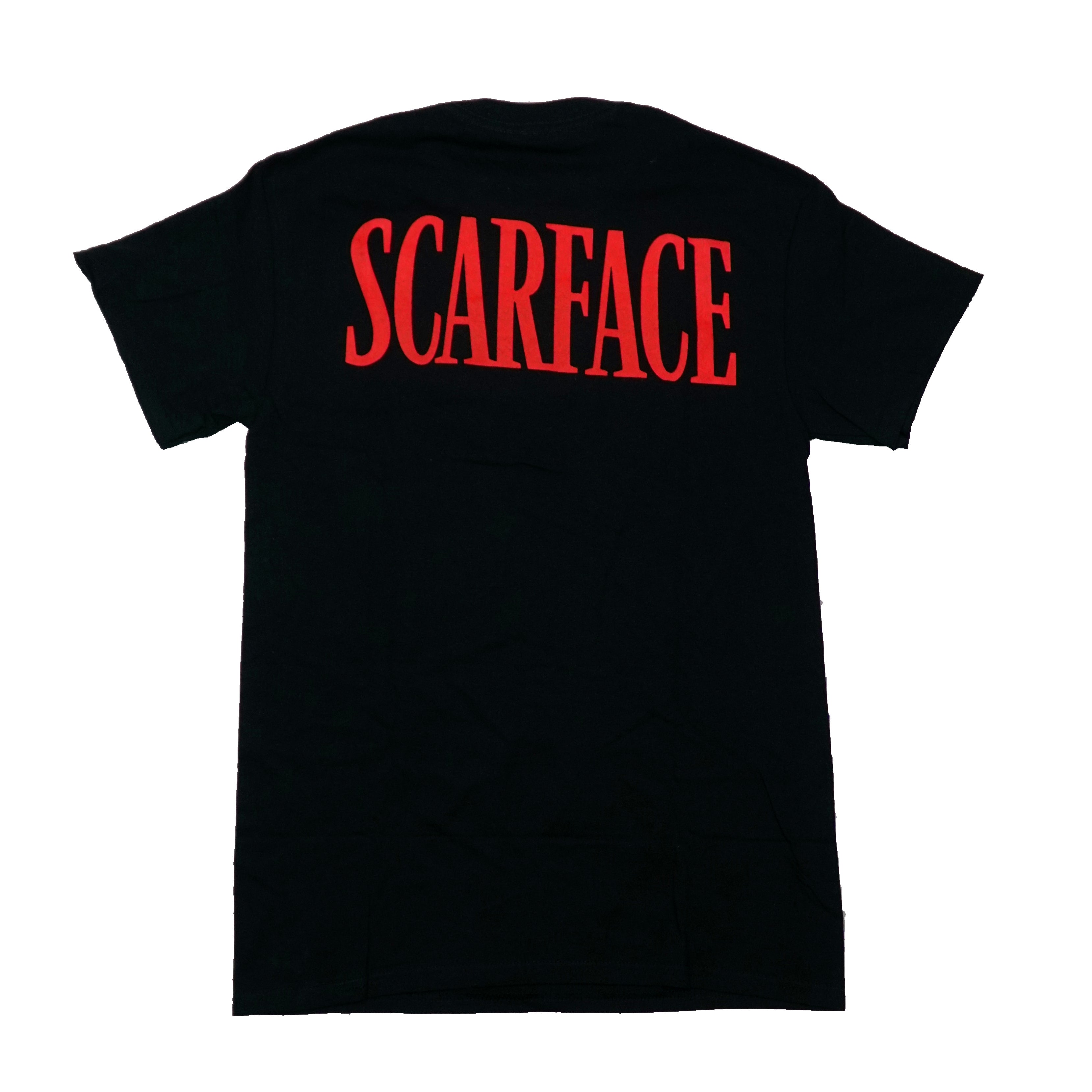 Scarface Mens T-Shirt - Move Scenes and Quotes The World Is Yours
