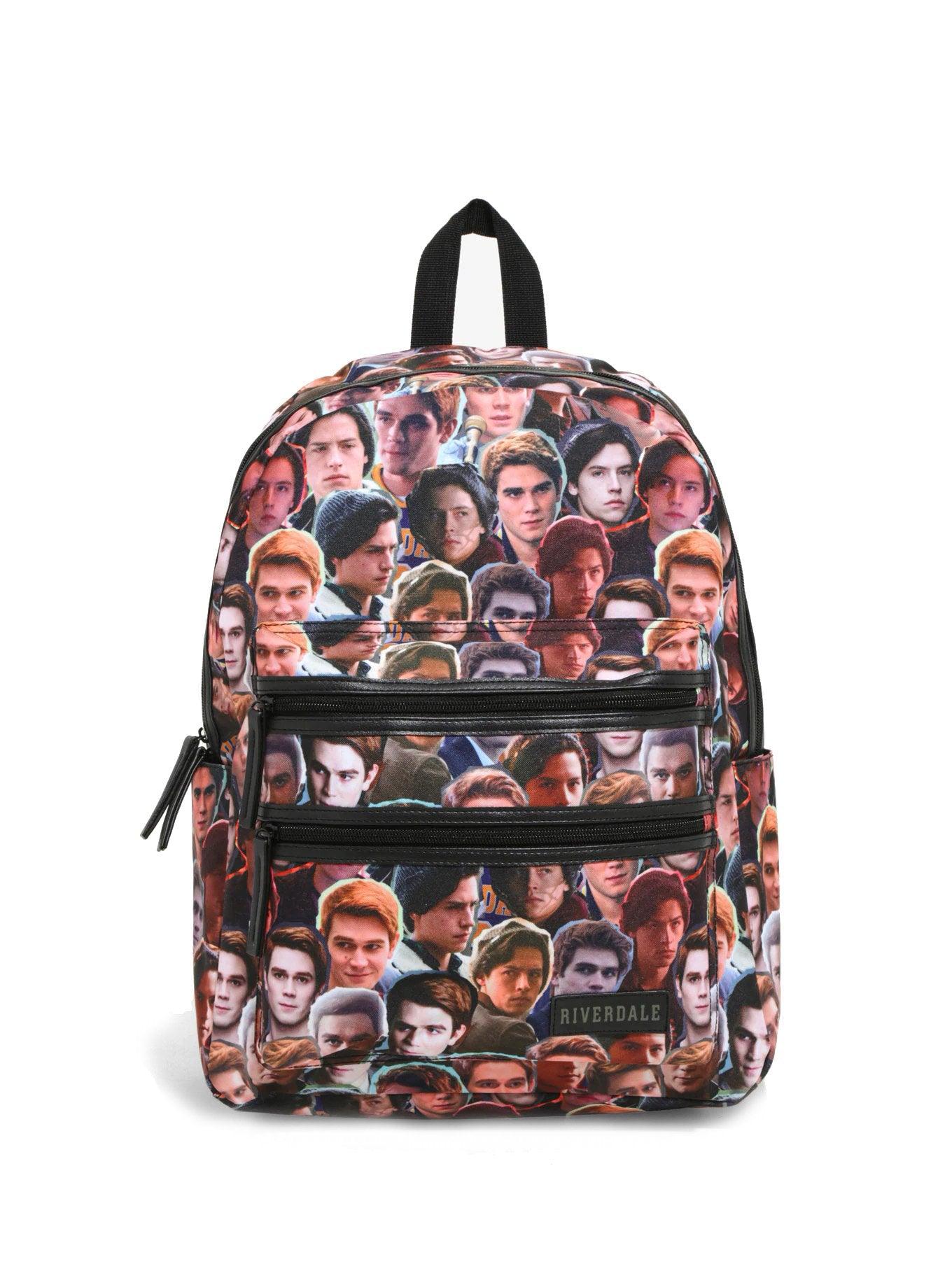 Riverdale Archie & Jughead Double Zipper Pocket Backpack
