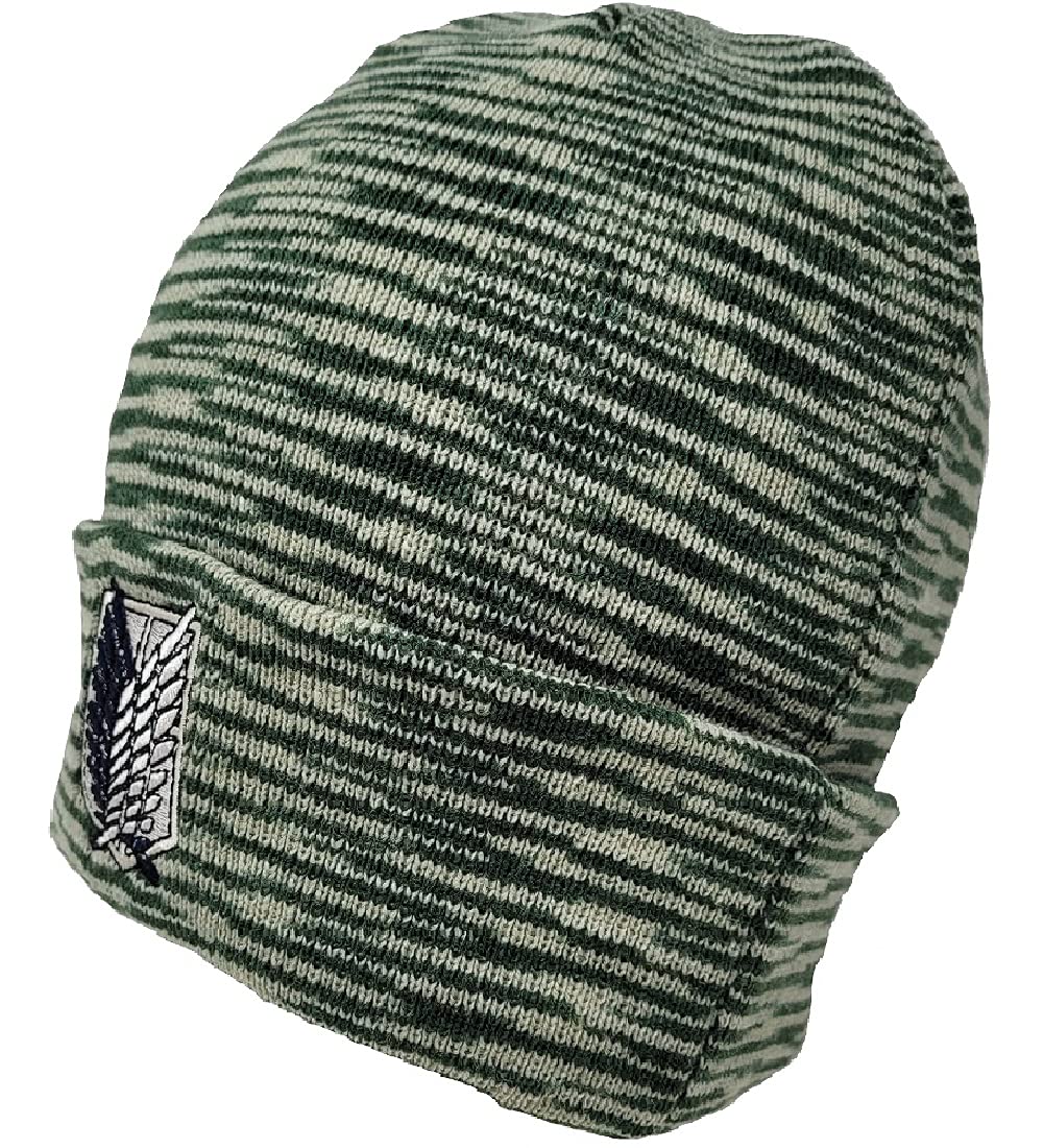 Ripple Junction Attack on Titan Scout Regiment Wings of Freedom Space Dye Cuffed Beanie Officially Licensed