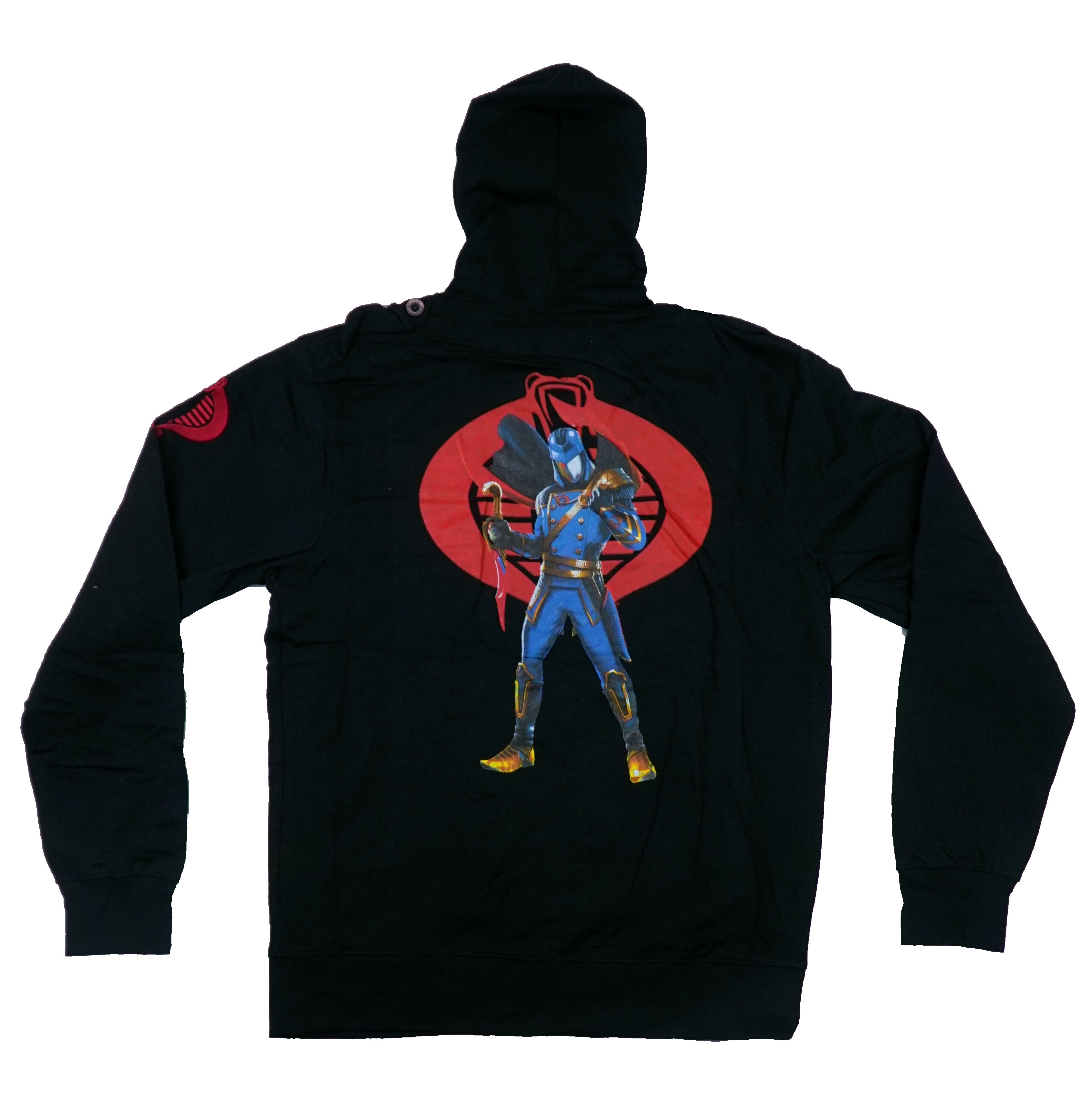 Gi Joe Cobra Trooper Commander Zip Up Hoodie