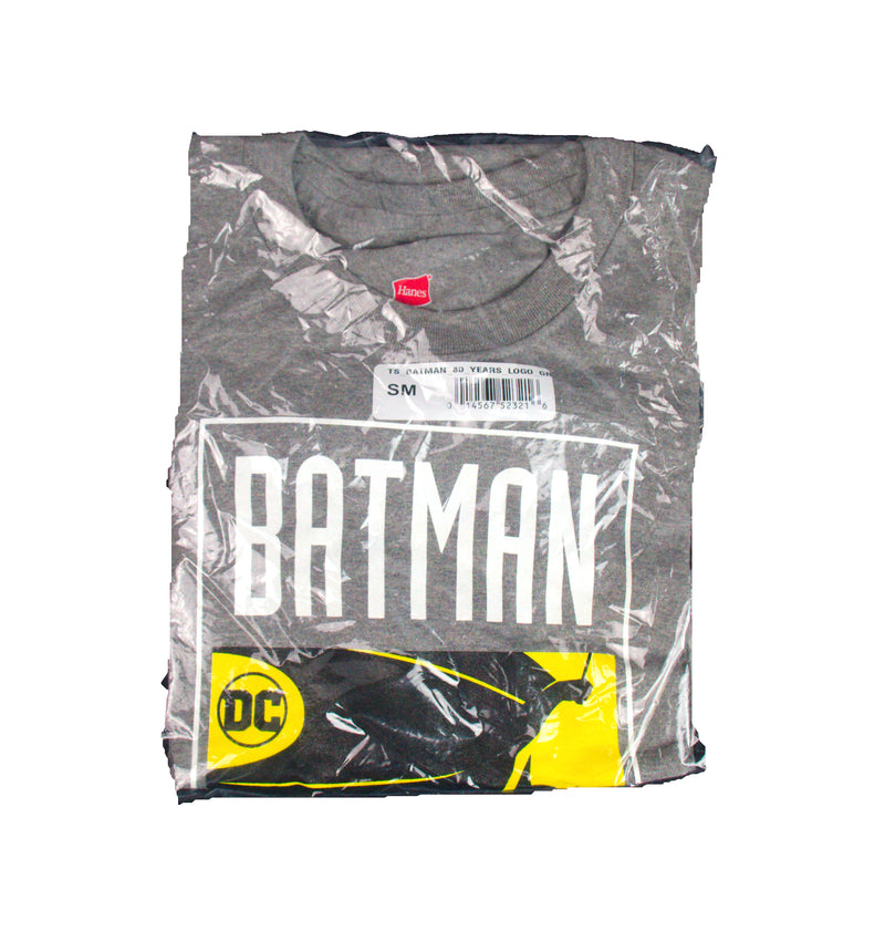 Graphitti Designs Batman 80 Years Anniversary Logo DEADSTOCK VINTAGE T-SHIRT New