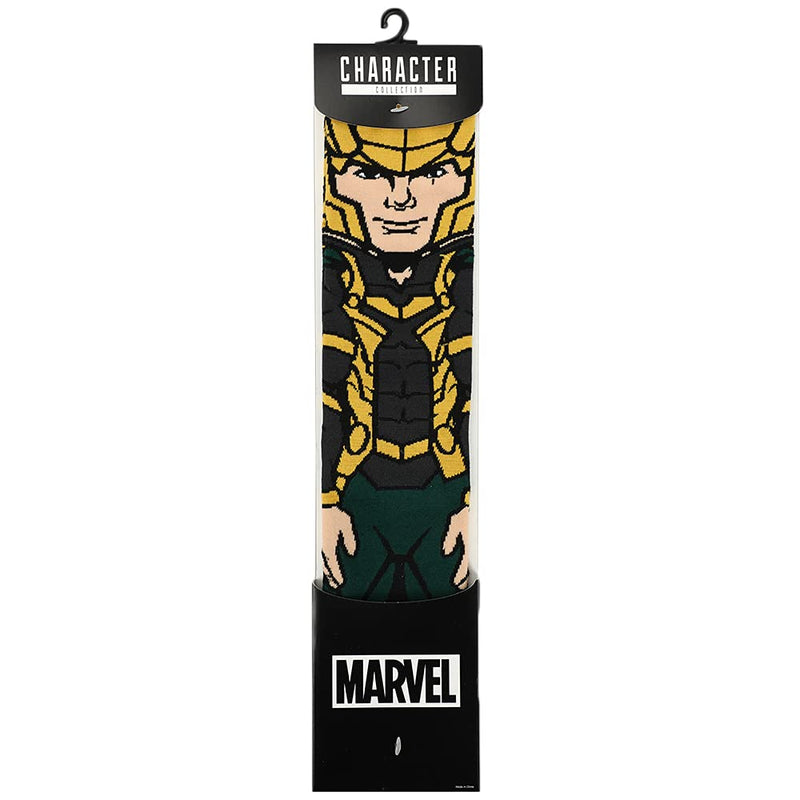Marvel Loki 360 Character Crew Socks for Men
