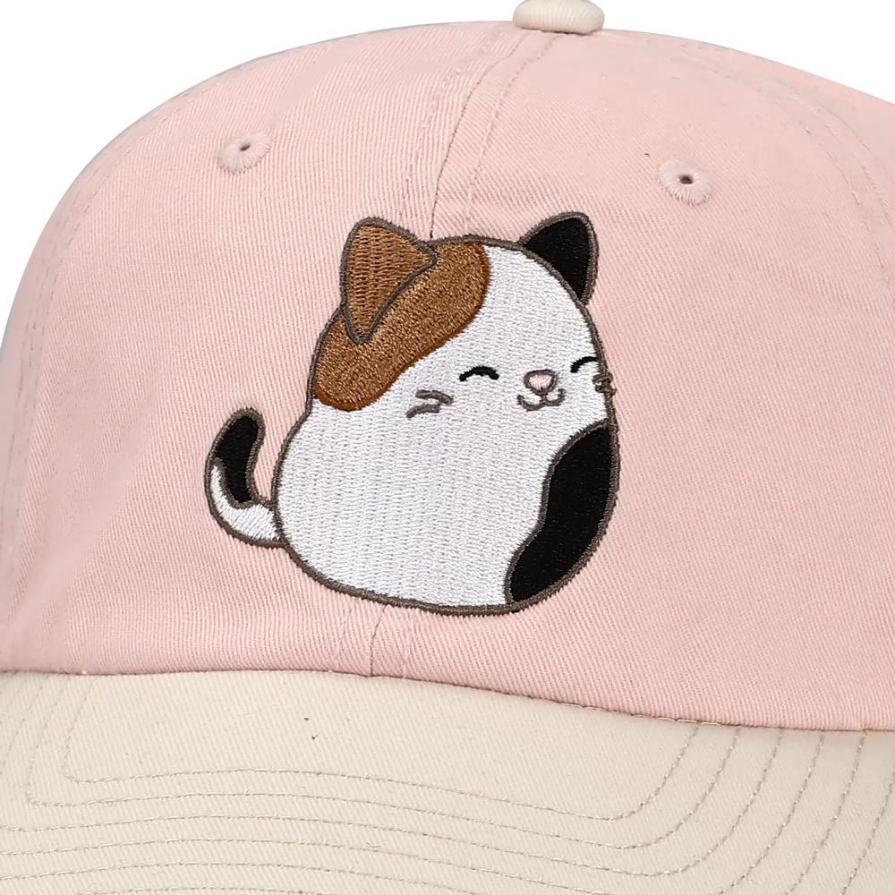 Squishmallows Beach Scene Cradle Pink Baseball Cap