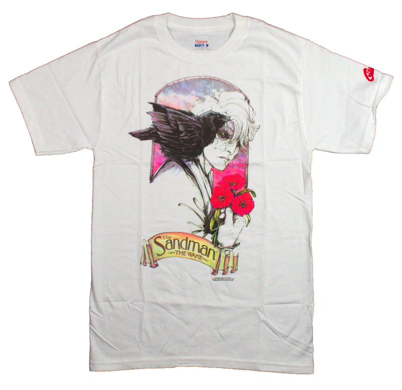 Graphitti Designs Animated Sandman Flowers DEADSTOCK VINTAGE T-SHIRT NOS