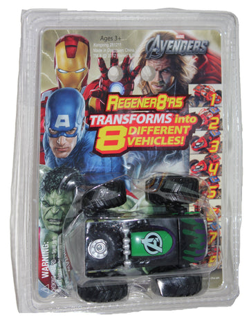 Marvel Comics Hulk Avenger Transformer 8 Different Trucks Regener 8 Ers Movie