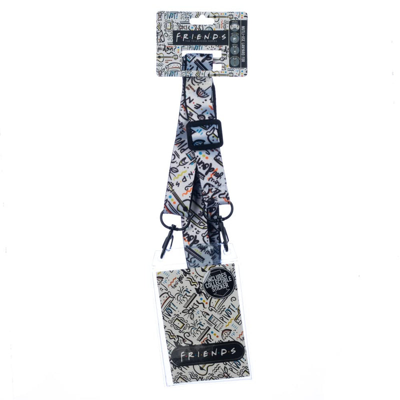 Friends Mask Lanyard Printed Mask Holder