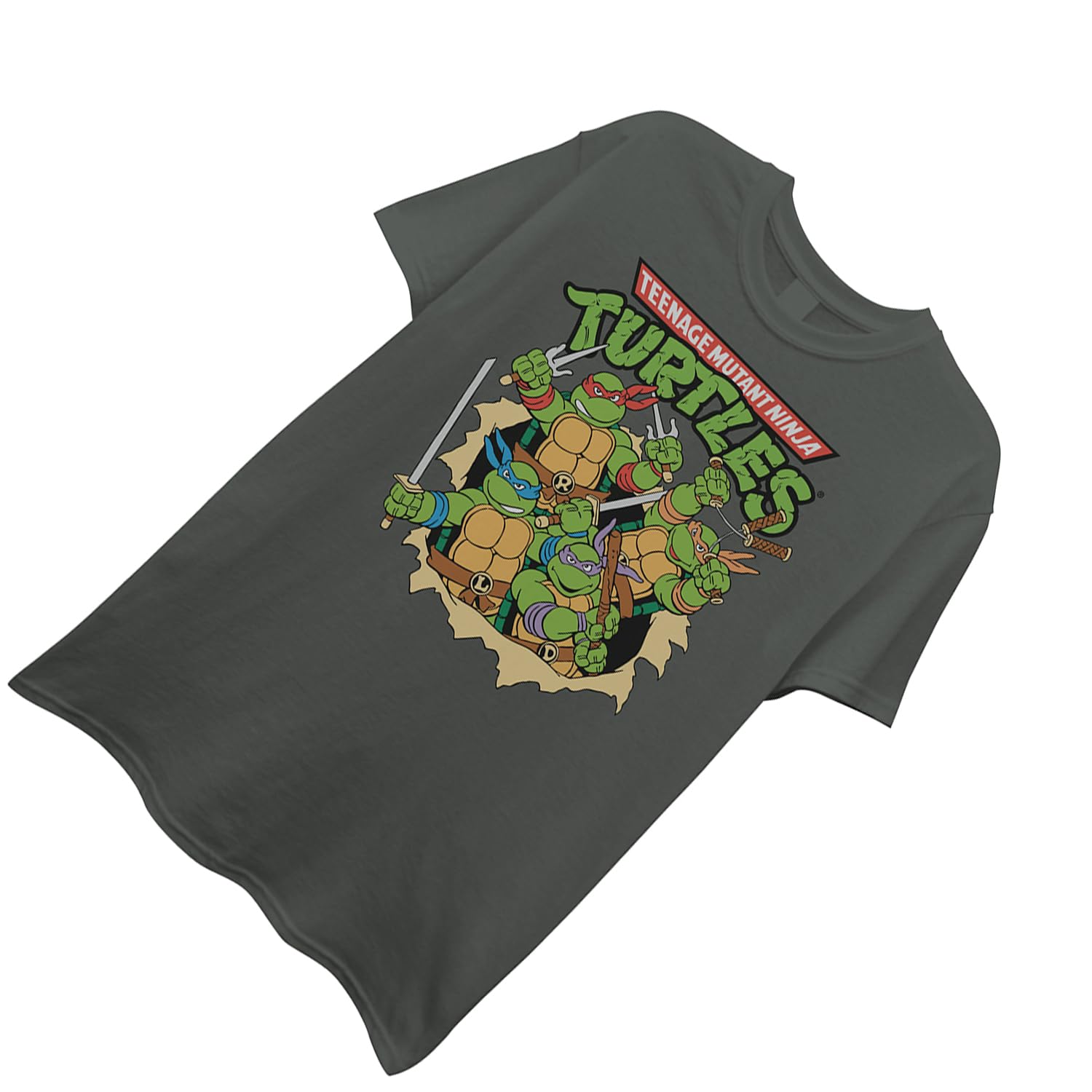 Teenage Mutant Ninja Turtles Mens' Heroes In A Half Shell Tie-Dye T-Shirt