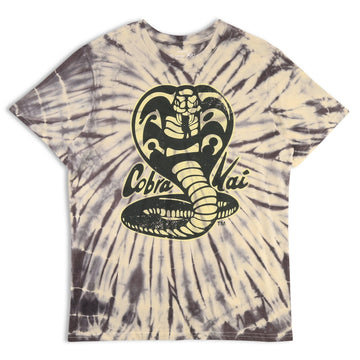 Cobra Kai Mens T-Shirt -  Large Logo Tie Dye Graphic Tee
