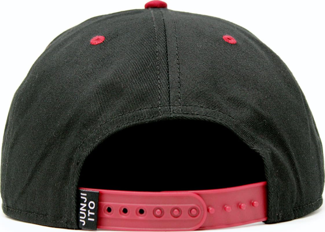 Ripple Junction Uzumaki Men's Manga Anime Flat Bill Embroidered Snapback Hats