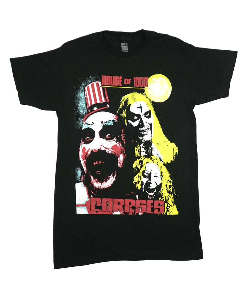 House of 1,000 Corpses Mens T-Shirt - Captain Spaulding & More in Name