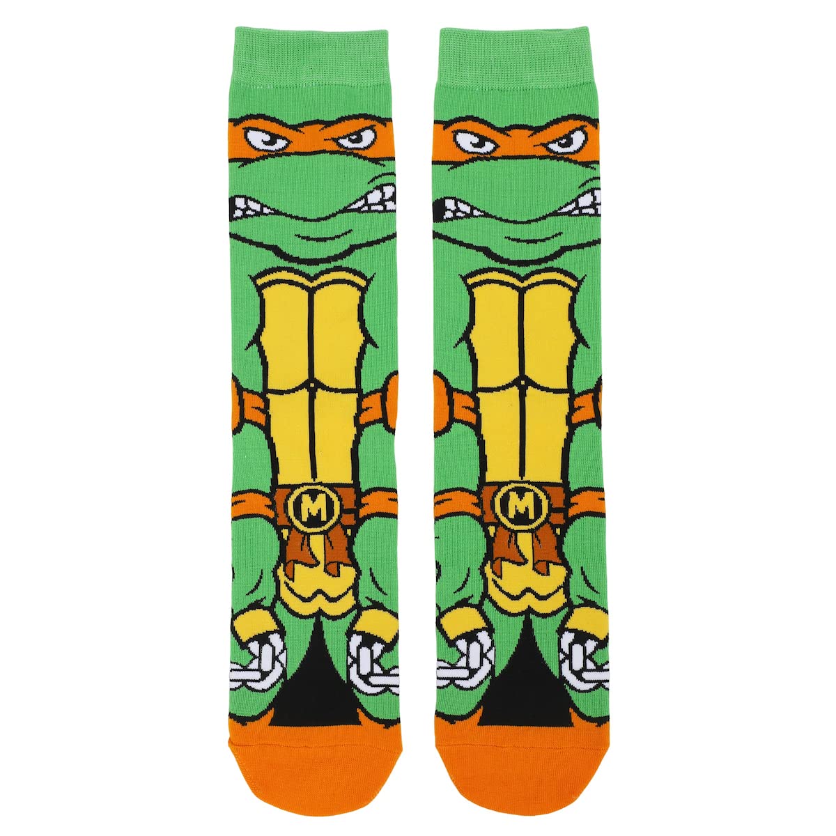 Bioworld Teenage Mutant Ninja Turtles Animigos Men’s Crew Socks