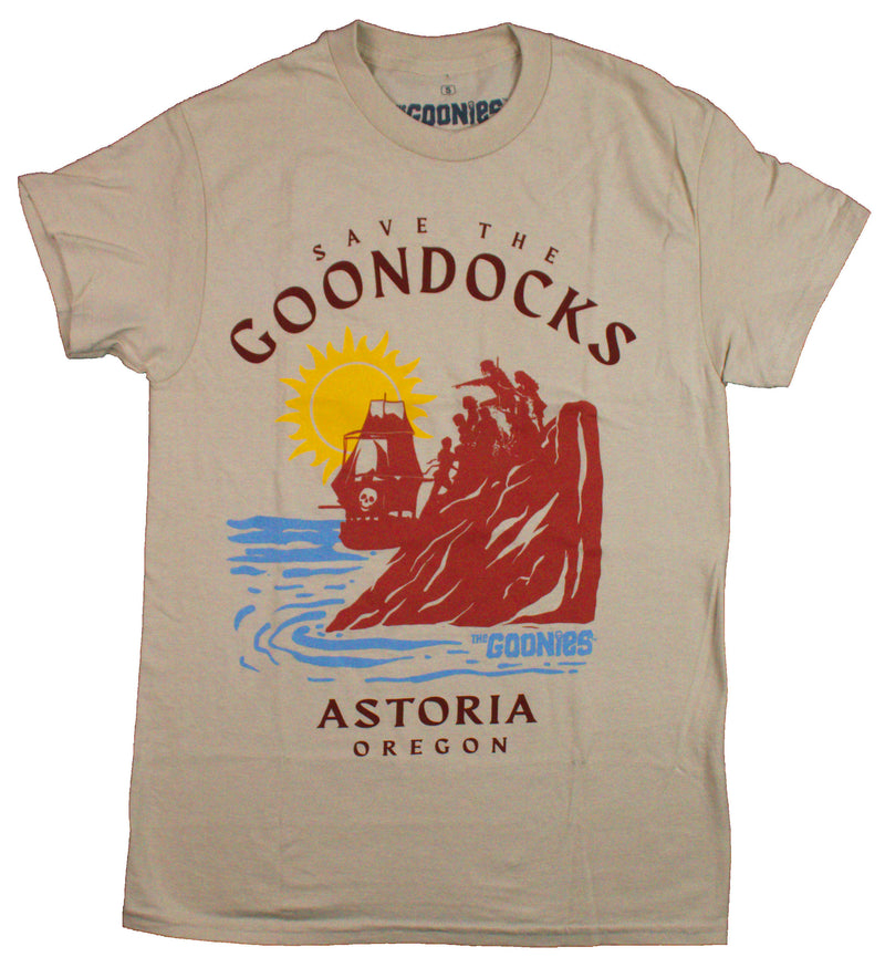 The Goonies Mens T-Shirt - Save the Goondocks Astoria Oregon