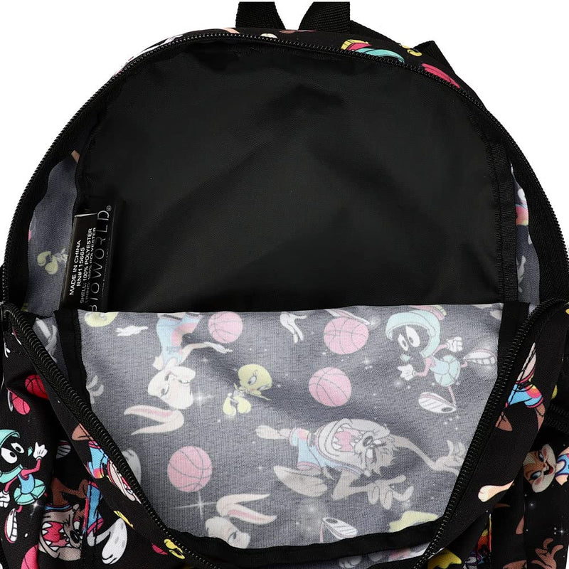 Space Jam Multi Character Printed Mini Backpack