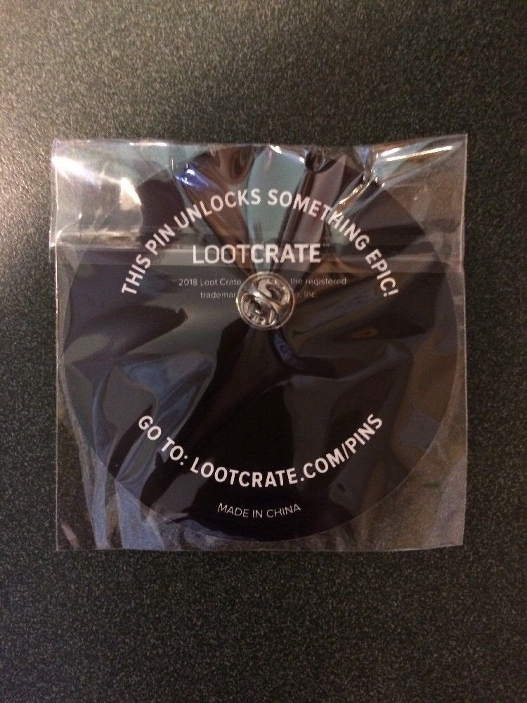 Rare Limited Edition Discontinued Loot Crate  Artifacts Chalice Pin Exclusive April 2018