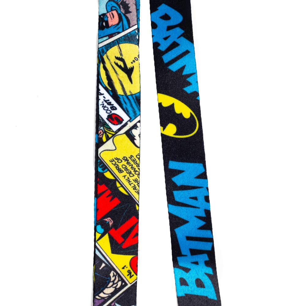 Batman Mask Lanyard Printed Mask Holder